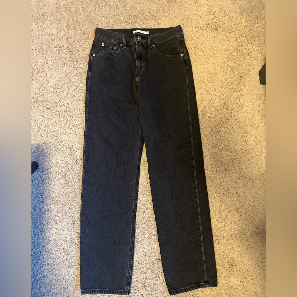 Levi’s Low Pro Black Size 26 straight leg